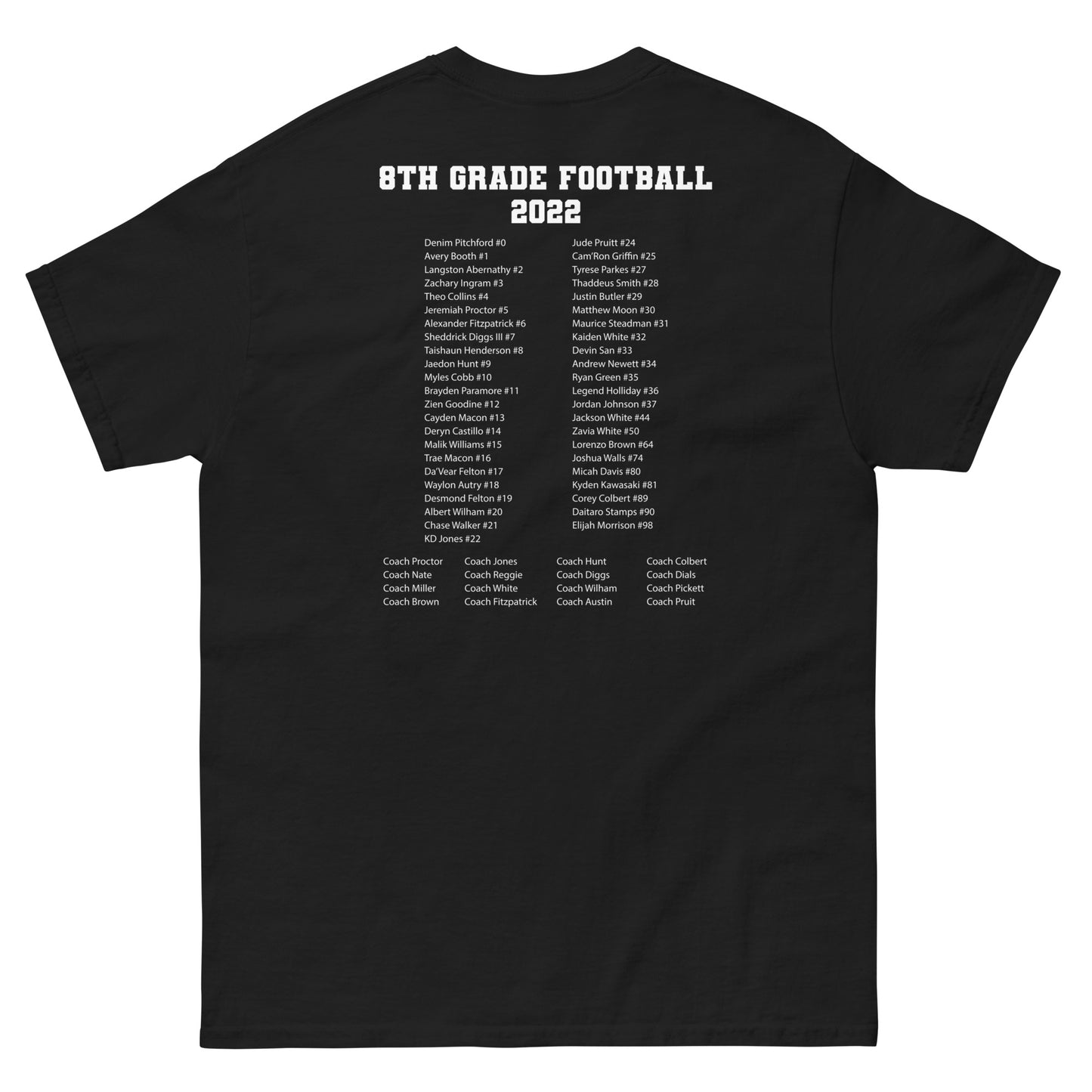 Peachtree Ridge 8th Grade 2022 Tee Shirt