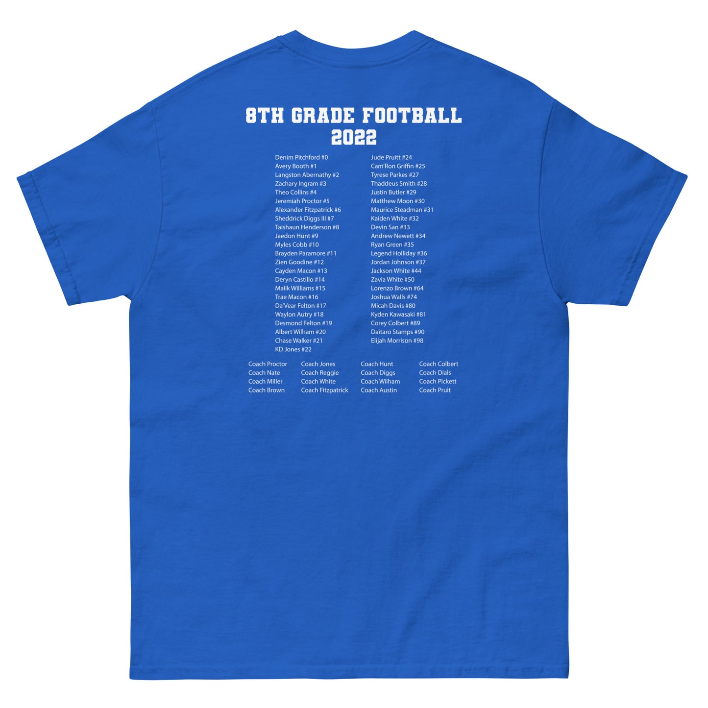 Peachtree Ridge 8th Grade 2022 Tee Shirt