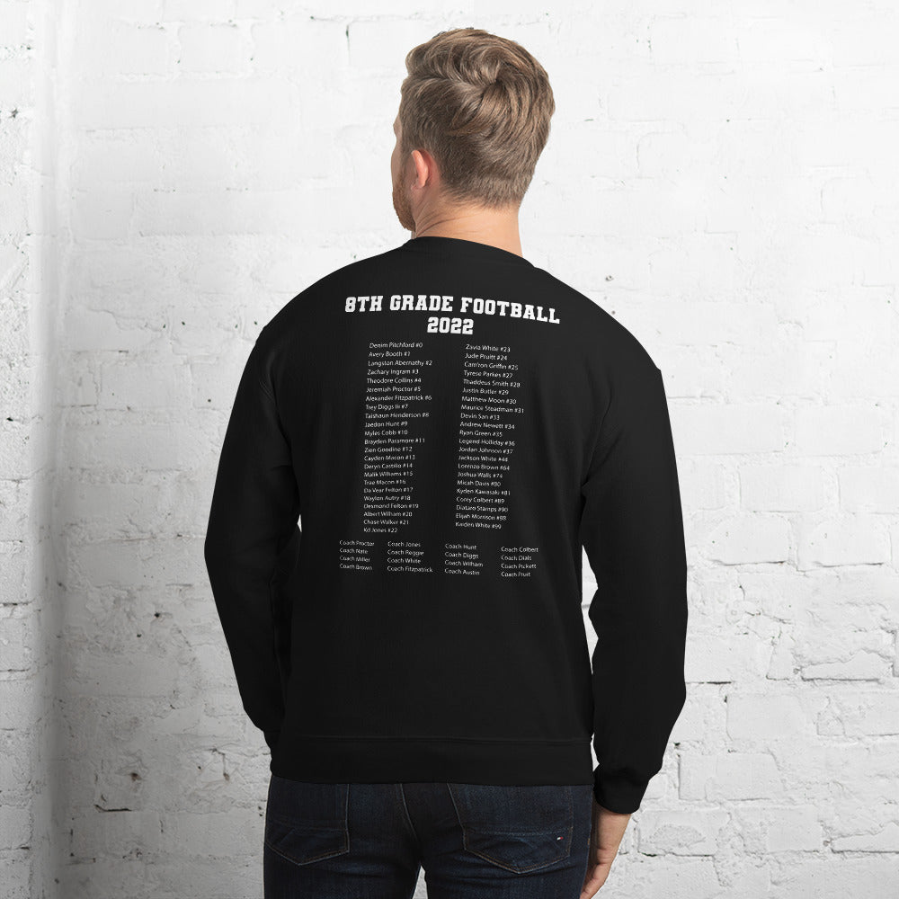 Unisex Sweatshirt- Peachtree Ridge 8th Grade 2022
