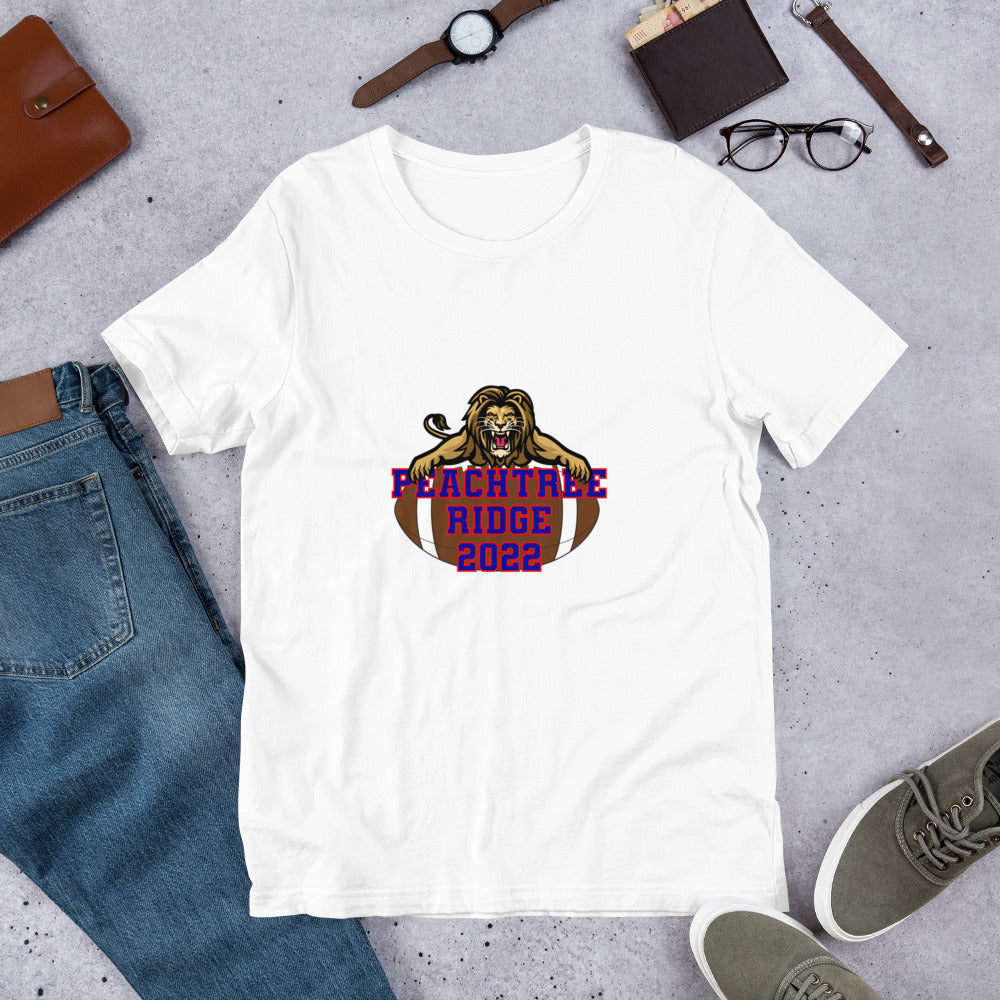 Peachtree Ridge Lions Football T-shirt Men or Women