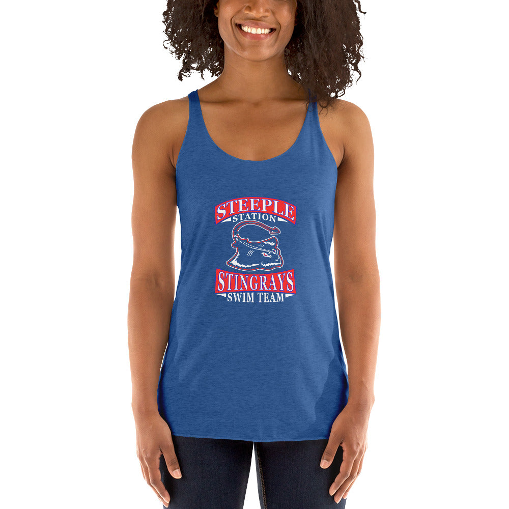 Women's Racerback Tank - Steeplestation Stingrays
