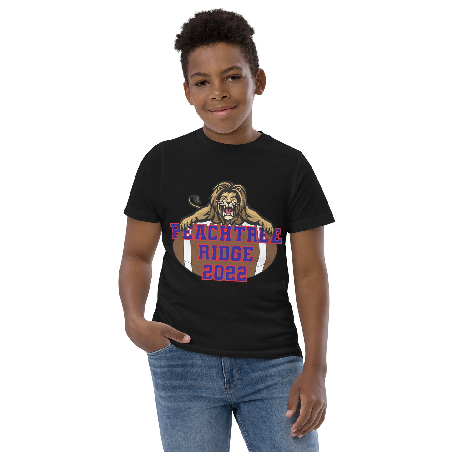 Youth Football T-shirt Peachtree Ridge Lions