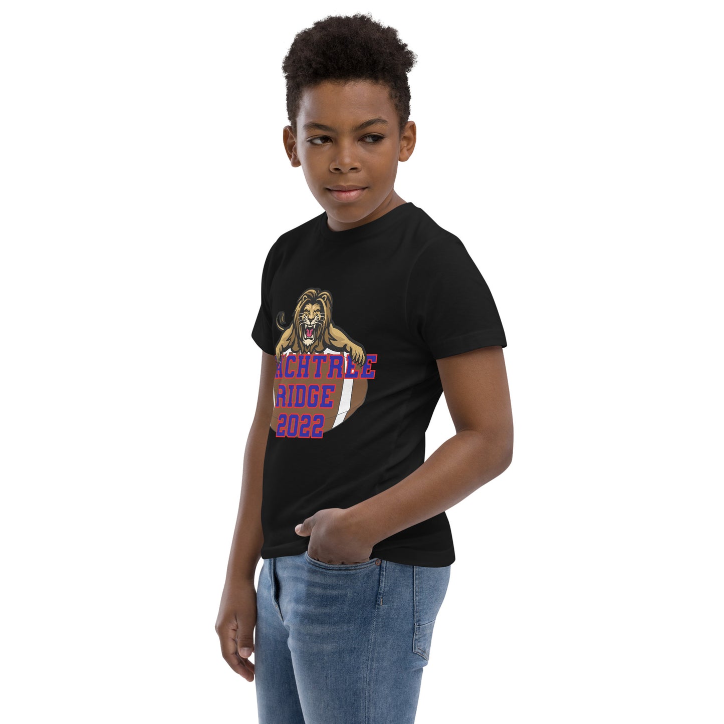 Youth Football T-shirt Peachtree Ridge Lions