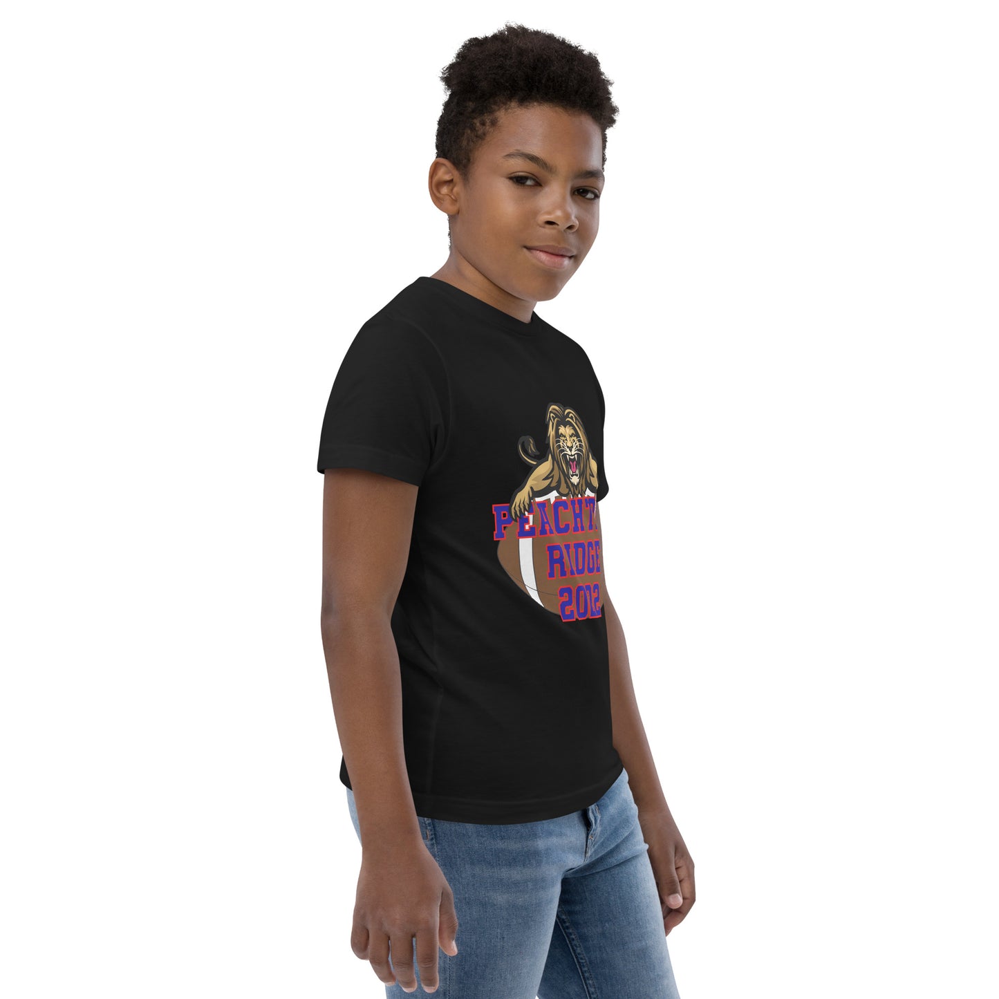 Youth Football T-shirt Peachtree Ridge Lions