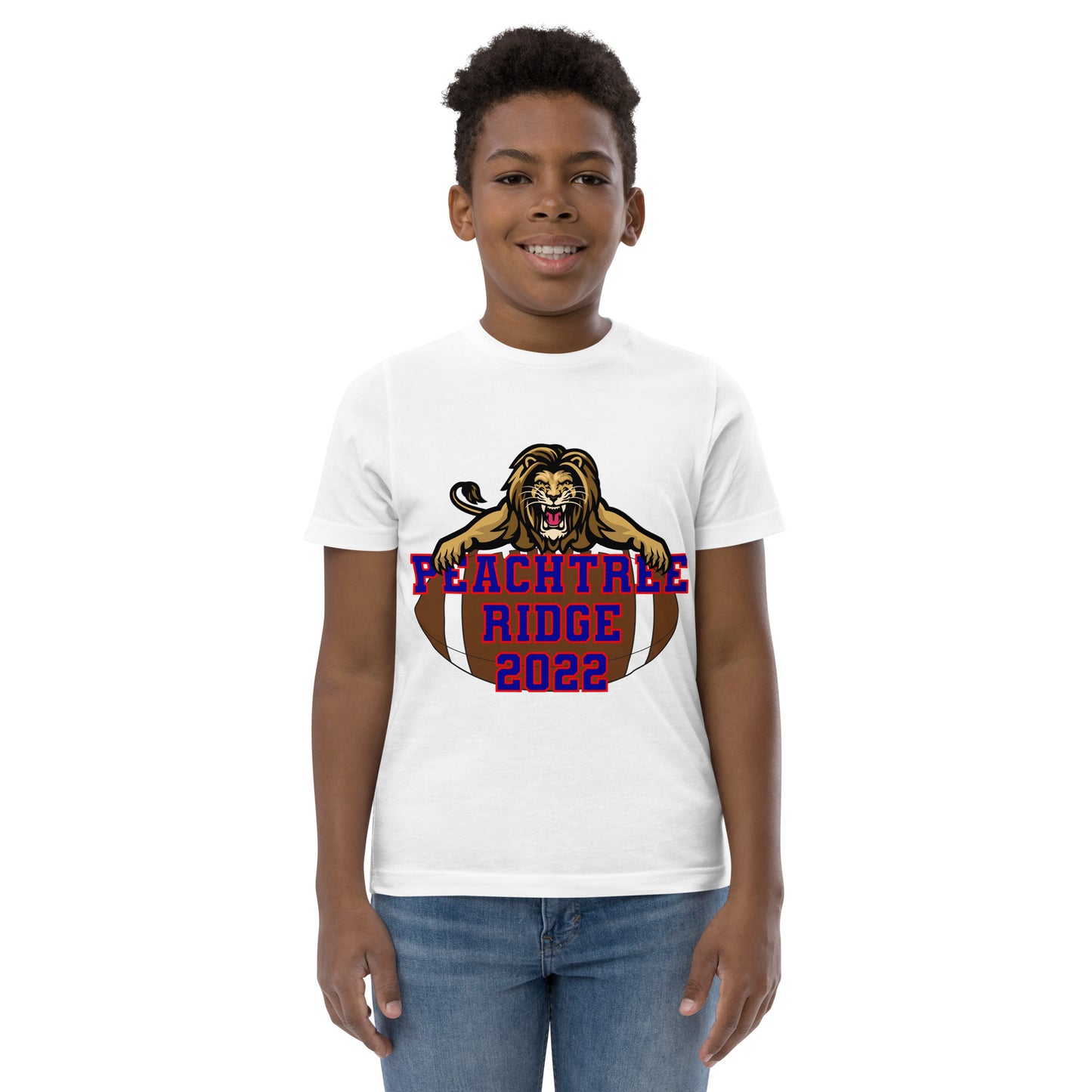 Youth Football T-shirt Peachtree Ridge Lions