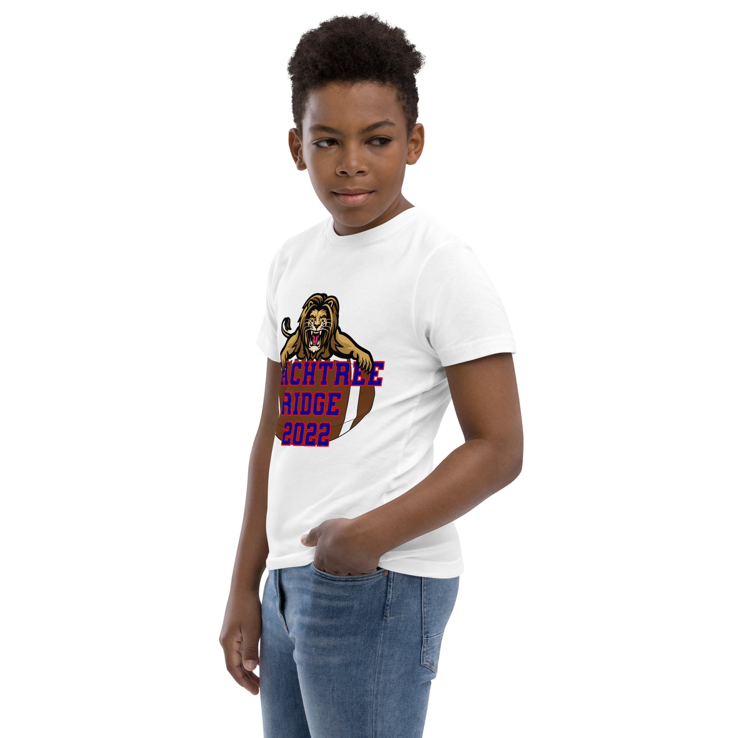 Youth Football T-shirt Peachtree Ridge Lions