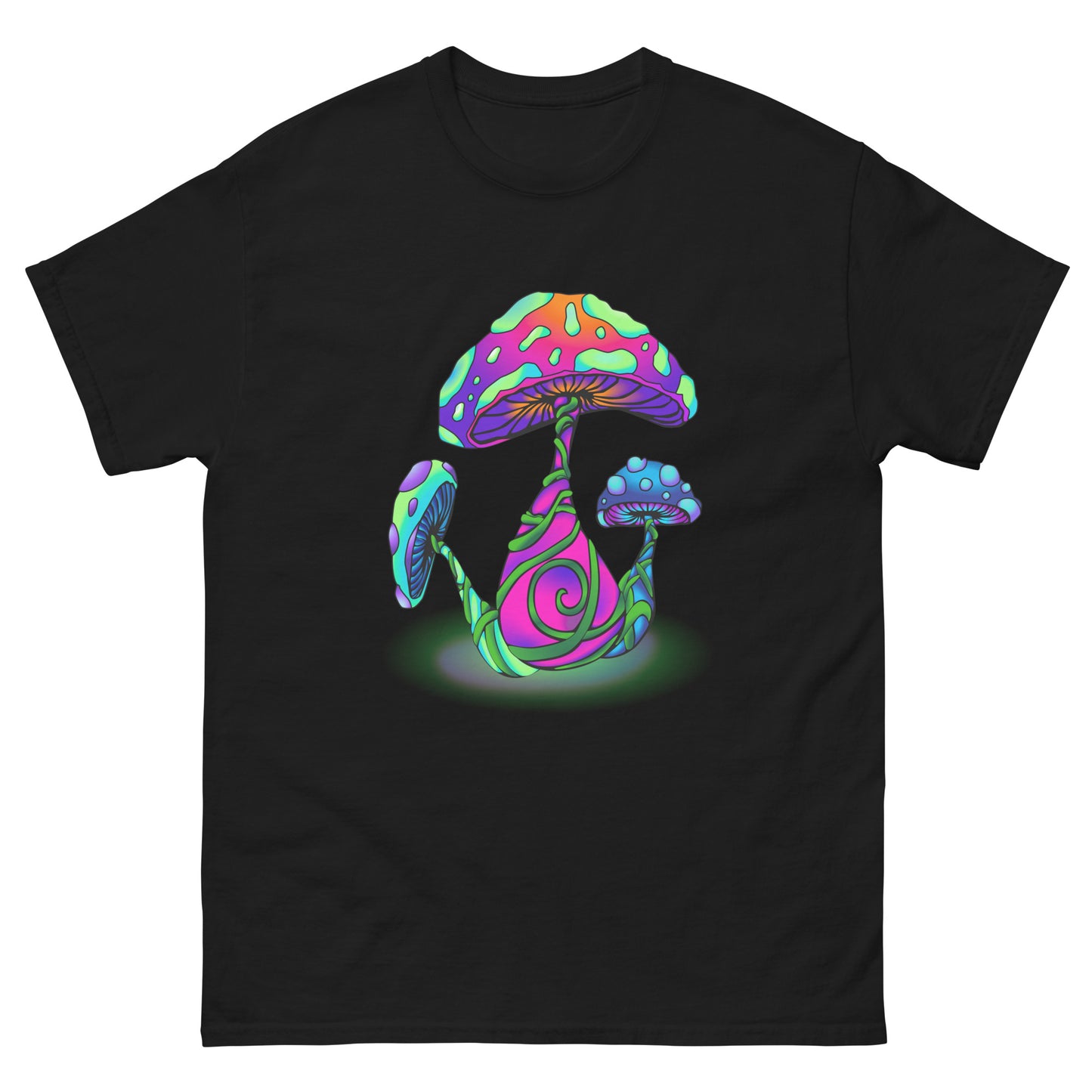 Glowing Mushroom Alice in Wonderland Inspired Tee