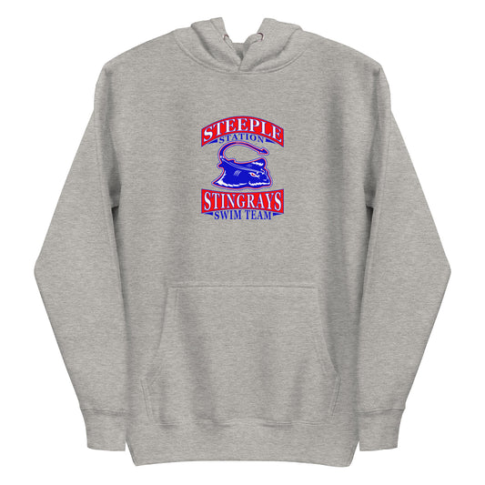 Stingrays Hoodie Gray